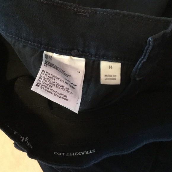 Style & Co. Black Straight Leg Pants - Picture 4 of 4